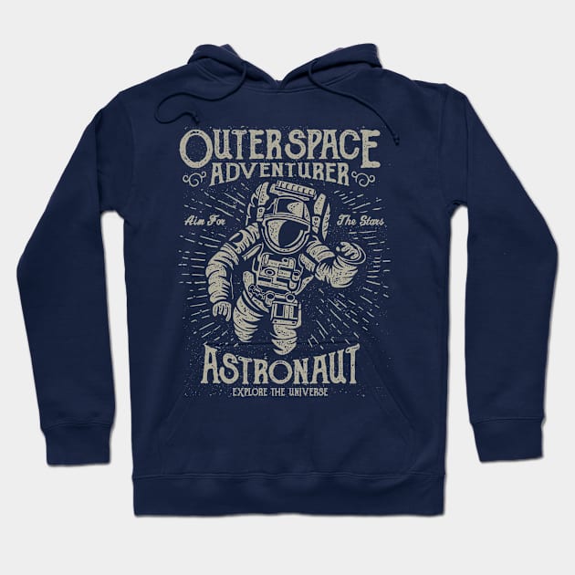 Astronaut: Explore the Universe Hoodie by Jarecrow 